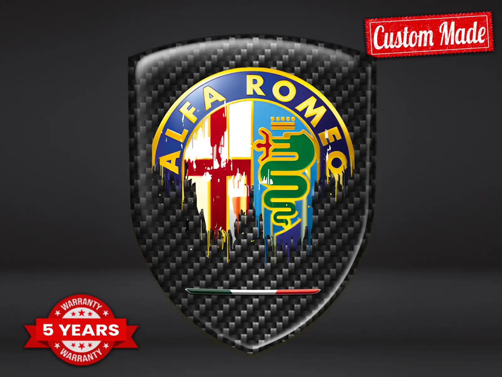 Alfa Romeo Custom Car Decals High Quality Customizable Design